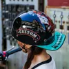 オートバイヘルメットセーフティヘルメット野球帽子クールな夏の都市システムキックボード電気スクートレトロモト用品
