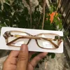 Sunglasses Frames Fashion Classic Designer Acetate Glasses For Women With Diamonds Decoration