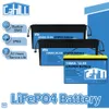 オリジナル12V LifePO4バッテリー100AH 200AH 24VビルトインBMS充電式4000サイクルゴルフカートバッテリー