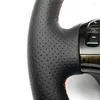 Steering Wheel Covers Top Leather Hand-stitch On Wrap Cover For E39 E46 325i E53 X5