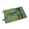 Sacs de rangement durables, pochette en toile épaisse, organisateur d'outils, étui à instruments Portable pour sac fourre-tout électrique multifonction