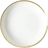 Placas Luxury Plate Gold Plate Birthday Birthday Wedding Weddic Nordic Ceramic Sushi Sobessert Breakfast Serving Bandey Taleerze ObiDowe Dininetware