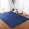 Carpet Solid Color Thick Coral Velvet Modern Living Room Area Bedroom Bedside Rug Tatami Crawling Mat Home Decoration 230204