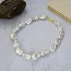 Pendant Necklaces GuaiGuai Jewelry Classic Pearl Necklace Nautral White Keshi Baroque For Women