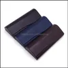 Sunglasses Cases Bags Fashion Leather Soft Glasses Portable Box Accessories Eyeglasses Case Drop Delivery Eyewear Ot4Fw