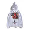 Heren Hoodies unisex mode graffiti hiphop hoi straat fleece pullover sweatshirts met kap voor koppels tops geschilderd