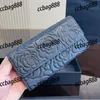 19 cm geprägte Camellia Women Wallet Bag Luxurys Handtaschen Leder gesteppte Multi -Pochettes -Kartenhalter Klassische Klappklappe Münzgrundtasche Birkin Designer Clutch Schlüsselbeutel Borsa