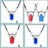 Pendant Necklaces Crystal Necklace Game Jewelry Dmc Devil May Cry 5 Dante Nanashop Drop Delivery Pendants Dhyro