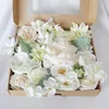 Decorative Flowers Simulation Flower Box Decoration Birthday Party Teacher's Day Gift Wedding Bride Bouquet Holiday Supplies