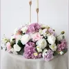 Decorative Flowers 40/50/60CM Artificial Flower Ball Decoration Wedding Party Stage Background Wall Arrangement Table