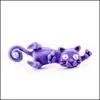 Stud -oorbellen Mtiple Color Classic Fashion Kitten Animal Brincos Sieraden Leuke Cat Earring Vipjewel Drop Delivery Dhc8o