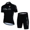 ركوب الدراجات قم بتعيين Italia Team Cycling Jersey Sets MTB دراجة الدراجة القصيرة للتنفس بدلة ركوب الدراجات 20D GEL 230204