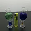 Shisha-Rauchpfeife Bunte klassische Bong Farbige Skelettglas-Wasserflasche