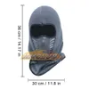 MZZ144 Motorcycle Face Cover Motorcycle Balaclava Full Face Mask Unisex Breathable Air Vent Winter Face Cover For Skiing Riding Running