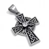 Pendentif Colliers Vintage Viking Noeud Celtique Motif Croix Collier Unisexe Tendance Hip Hop Rock Party BijouxPendentif ColliersPendentif