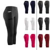 Calças femininas Sexy Leggings Feminino Alta cintura alta Leggging Bulift Push up treino de trecho capris deporte mujer c50