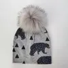 Hair Accessories Fashion Born Baby Children Hat Cap For Girls Pompom Care Infant Toddler Hats Bonnet Skullies Beanies Kids Boys