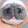 Cat zabawki interaktywne urocze pluszowe futrzane zabawki mysz myszy pietak Kitten zabawny szczur Bezpieczeństwo mały prezent11