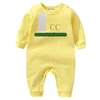 bébé Barboteuses garçon fille enfants Designer été pur coton vêtements 1-2 ans nouveau-né Combinaisons vêtements pour enfants