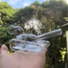 Handr￶kning vatten r￶r mini oljebr￤nnare bong tankform tjock bubbler ￥tervinnare dab rigg bong med stor oljebanger