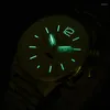 Relógios de pulso Carnaval Business Watch Automatic Luminous Clock Men Masculino Mecânica Top Mechanical Top Moon Fase Relogio Masculino 2023