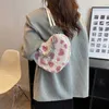 Automne et hiver en peluche mignon sac pour femme 2022 nouveau type de sac sac à bandoulière rouge net pour femme sac à bandoulière polyvalent de style occidental 230204