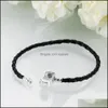 Charm Bracelets 925 Sterling Sier Bracelet Snake Chain Charms Beads Jewelry Vipjewel Drop Delivery Dhujp