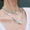 CHOKER 2PCS Окрашенные в бисера.