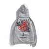 Sweats à capuche pour hommes unisexe mode Graffiti Hip Hop Hi Street polaire pull sweats avec capuche pour Couples hauts peints