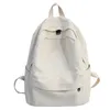 Sac à dos JOYPESSIE Fashion Femme Bookbag Coton Femmes pour adolescents Girl College Hommes Noir Sac d'école Étudiant Mochila 230204