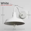 Lampa ścienna retro sypialnia edison sconce oprawy łazienki próżność czarna/biała nocna oświetlenie loft LED LED wewnętrzny