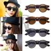 Óculos de sol Retro vintage gótico óculos de óculos redondos Acessórios de moda Trend Steampunk Classic Eyeglass 324h