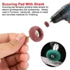Mini Drill Abrasive Brush Nylon Abrasive Brush ferramentas abrasivas Sanding Head Polishing Wheel for Dremel Accessories Tools