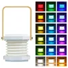 Strings LED Night Light Foldable Desk Lamp RGB Bedroom Rechargeable USB Bedside Christmas Portable Decorate Bulb DC5V