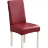 Chair Covers Waterproof Leather Cover Universal High-end El Seat Dining Room