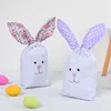 Party Easter Bunny Pouch Bags with Rabbit Ears Easter Rabbit Tote Bags Easter Gift Bags for Kids wholesale wll1900