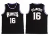 Maillots de basket-ball rétro pour hommes Jason 55 Williams Peja 16 Stojakovic Chris 4 Webber Mike Bibby noir bleu 1998-99 Hardwoods Classic Jersey Vintage