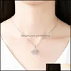 Collane con ciondolo Oceano Cuore Amore Collana Girocollo con ciondoli per donne Ragazze San Valentino Regalo di compleanno Cristalli corona Yzedibleshop Dr Dhkwu