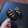 Premiers marcheurs enfant en bas âge en cuir printemps princesse chaussures bébé filles décontracté fond souple doux antidérapant SSP025