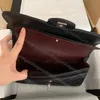 Dames Desinger Luxe schouderriemtaskanaal Koppeling Flap Zakken CF Lambskinein Leather Leer Cross Body Wallets Telefoon Telefoontjes Designers Women Handtas 11766