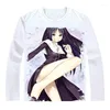 T-Shirts pour hommes Coolprint Anime chemise Trinity Seven les magiciens T-Shirts multi-style à manches longues Arata Kasuga motifs de Cosplay