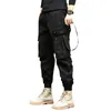 Pantalons pour hommes Oukaboni printemps et automne haute qualité kaki décontracté Style Safari hommes nombreuses poches Fashins noir armée pantalon hommes Bert22