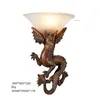 Wall Lamps Living Room Large Lamp Dining Bedroom Bedside Aisle Dragon Decorative Resin Background Decor