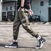 Herrbyxor 2023 streetwear stil baggy last overaller män hip hop joggers mode spåra avslappnade svettbyxor abz465
