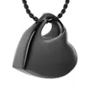 Chains Cremation Urn Necklace For Ashes Jewelry Stainless Steel Keepsake Waterproof Memorial Pendant Women Men