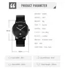 Wristwatches Skmei Simple Man Men Move Movement Movement Watch Wathproof Leather Track Watches Reloj Hombre 2023