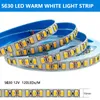 Strips Super Bright DC12V SMD5630 60/120leds/M Feestelijke flexibele decoratie Soft Light Strip voor het bouwen van plafondweergave LED