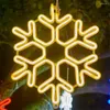Strings Snowflakes Christmas String Lights Outdoor Garden Charistmas Tree Snowfall Fairy Garland Light Wedding Party Hanging