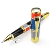 Hero 767 креативная шариковая ручка-роллер с золотой отделкой, цветная, высокое качество, подходит для бизнеса, офиса, дома, подарок