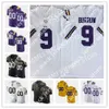 Custom lsu tigers costurou camisa de futebol 24 Chris Curry 27 Lanard Fournette 40 Charles Alexander 82 Thaddeus Moss 31 Justin Jones 25 Josh